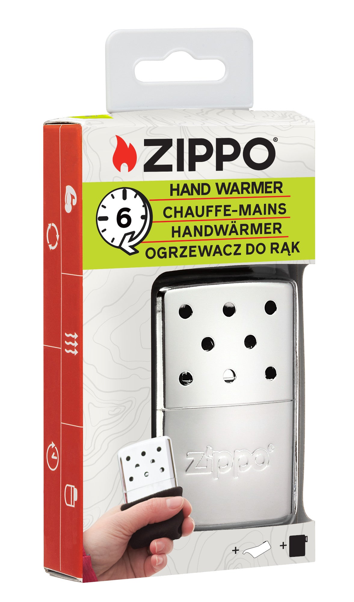 Ogrzewacz do rąk High Polished Chrome 6 h