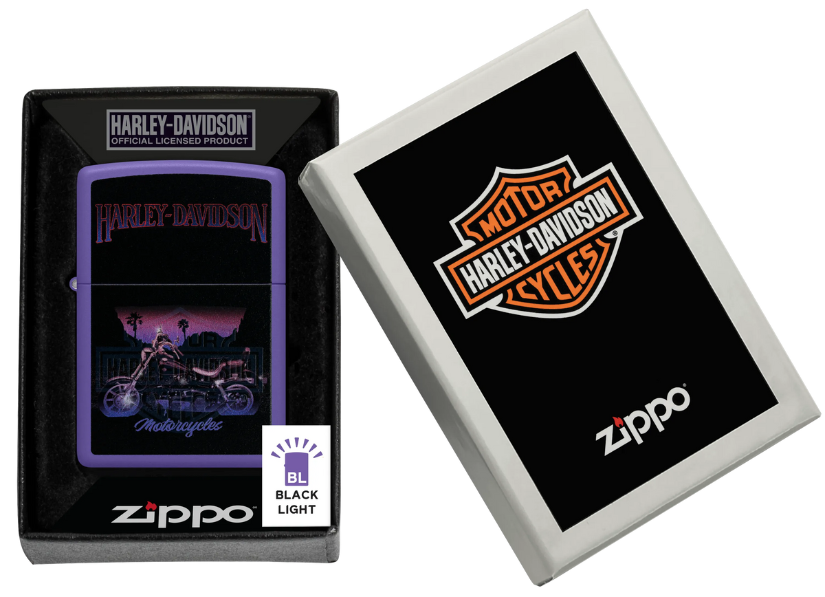 Wzór Harley-Davidson® Black Light