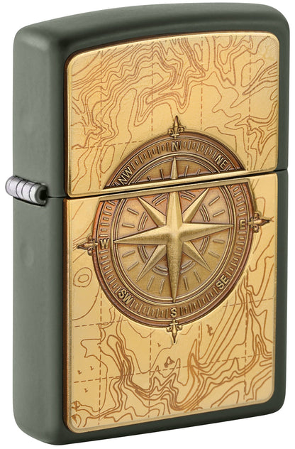 Kompas i mapa – emblemat