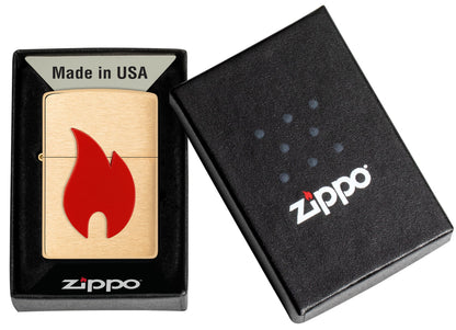 Emblemat Red Flame