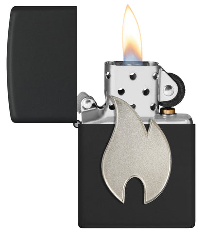Emblemat Silver Flame