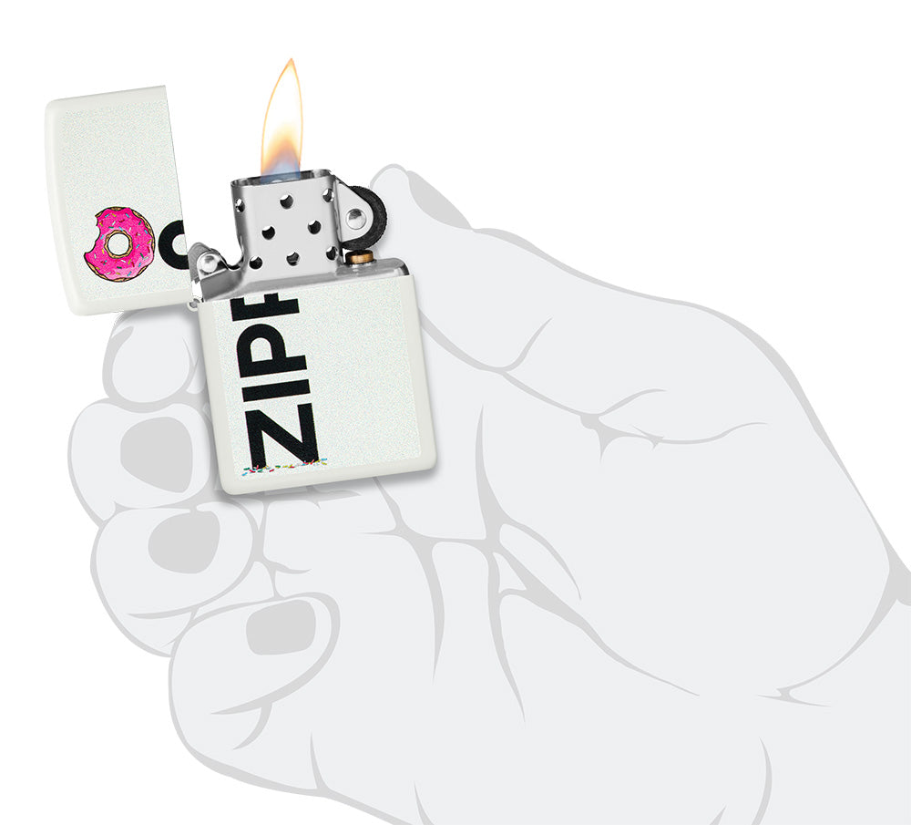 Zippo z lukrowym pączkiem