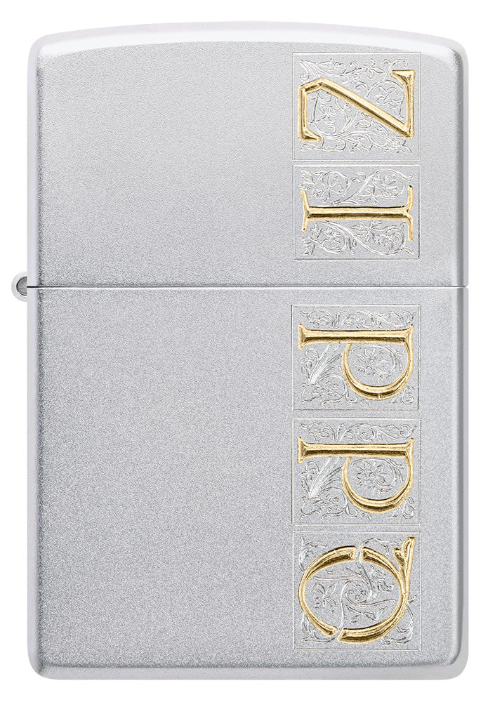Wzór monogramu Zippo