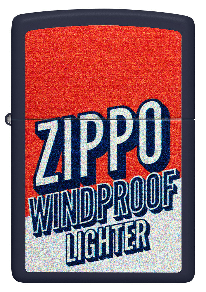 Wzór Zippo na tle bloku kolorów