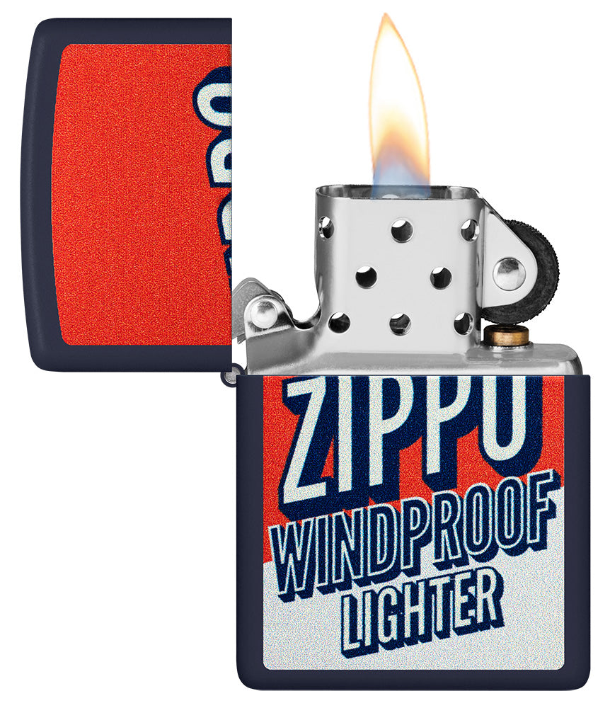 Wzór Zippo na tle bloku kolorów