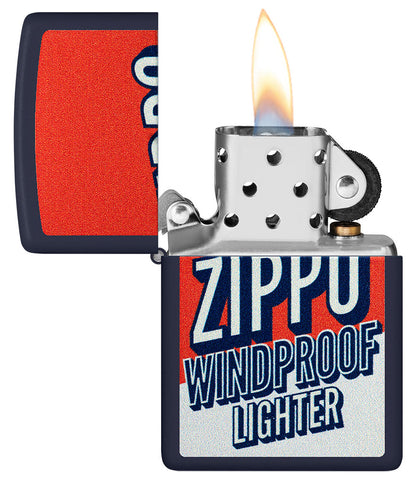 Wzór Zippo na tle bloku kolorów