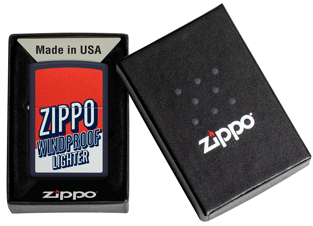 Wzór Zippo na tle bloku kolorów
