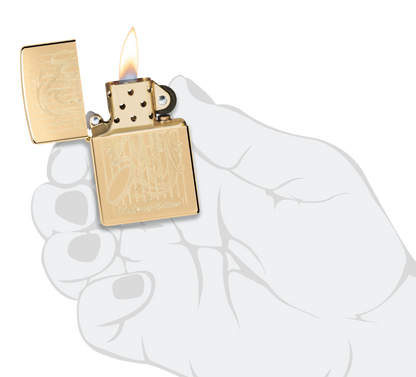 Wzór filigranu Zippo