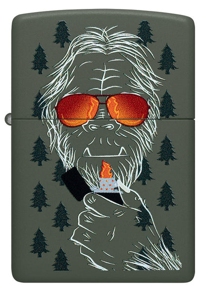 Wzór nawiązujący do Zippo Bigfoot