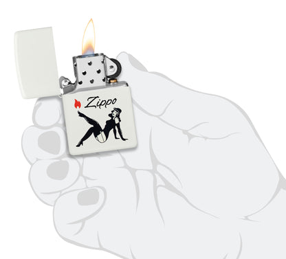 Dziewczyna Zippo