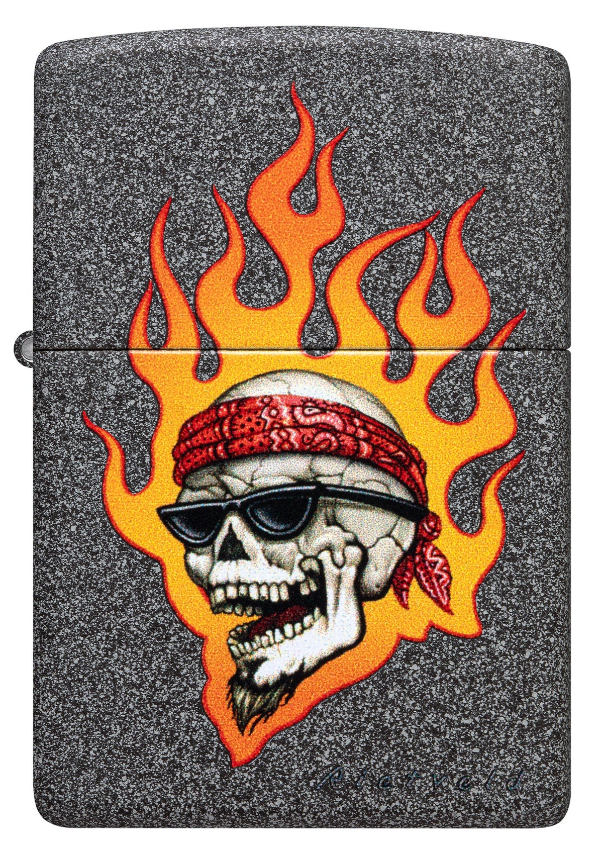 Wzór Rietveld Flaming Skull