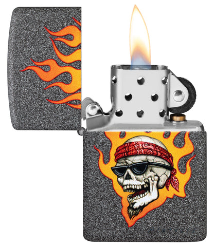 Wzór Rietveld Flaming Skull