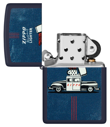 Wzór Vintage Zippo Car