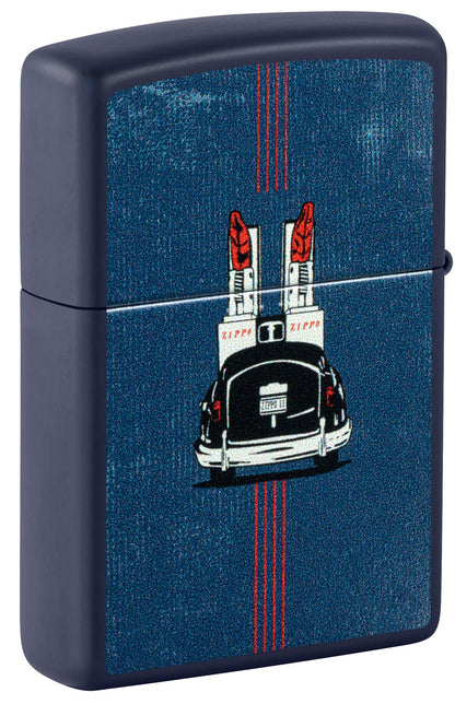 Wzór Vintage Zippo Car