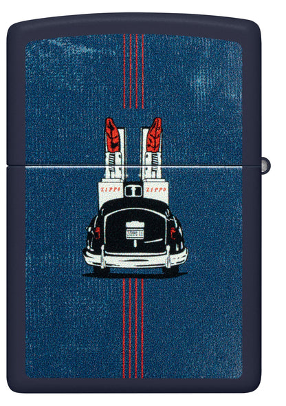 Wzór Vintage Zippo Car