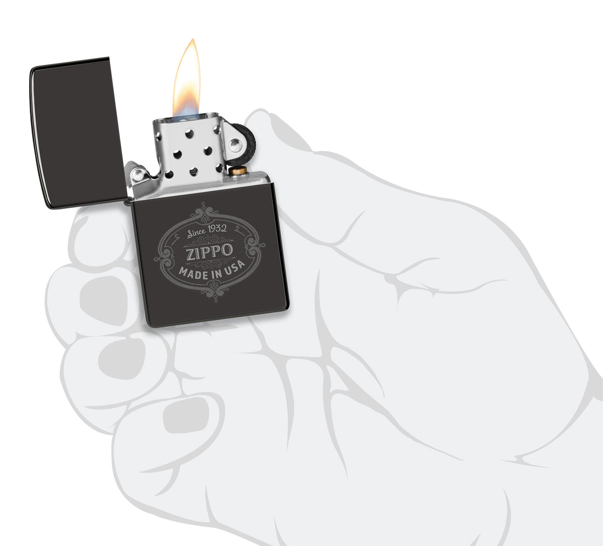 Wzór Zippo Plaque