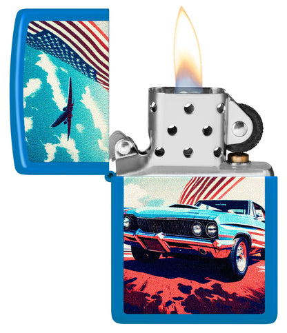 Wzór American Muscle Car
