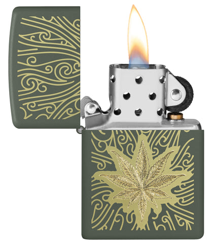 Wzór Zen Leaf