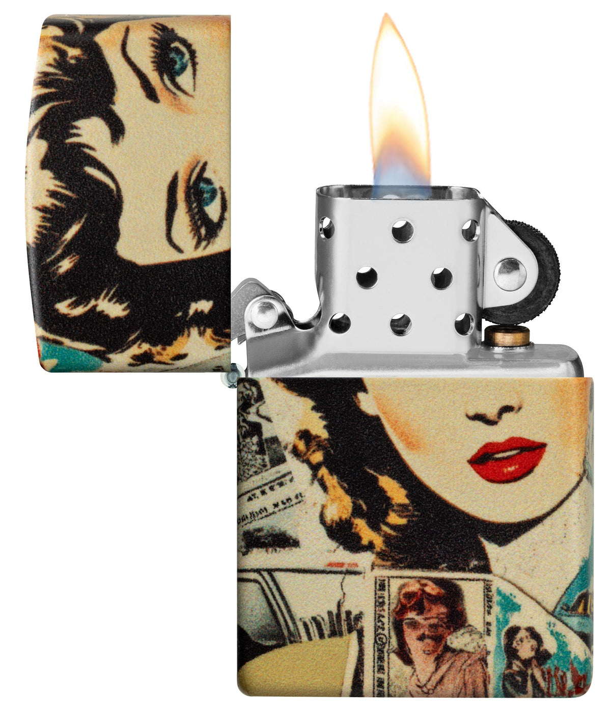 Wzór Vintage Collage