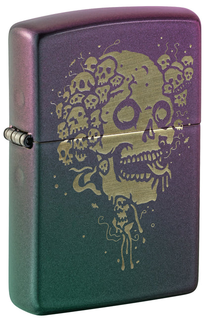 Wzór Doodle Skulls