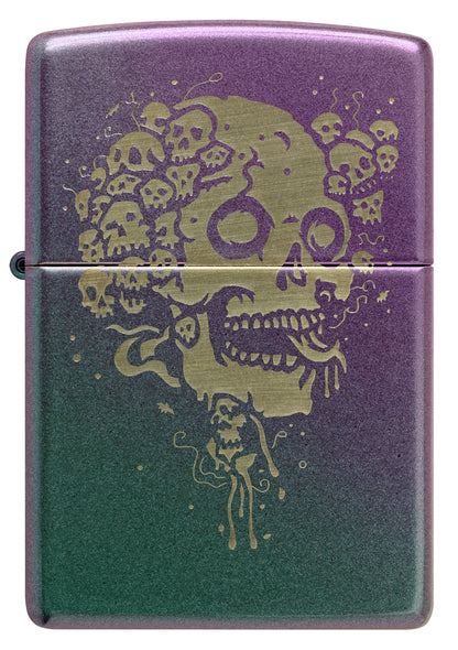 Wzór Doodle Skulls