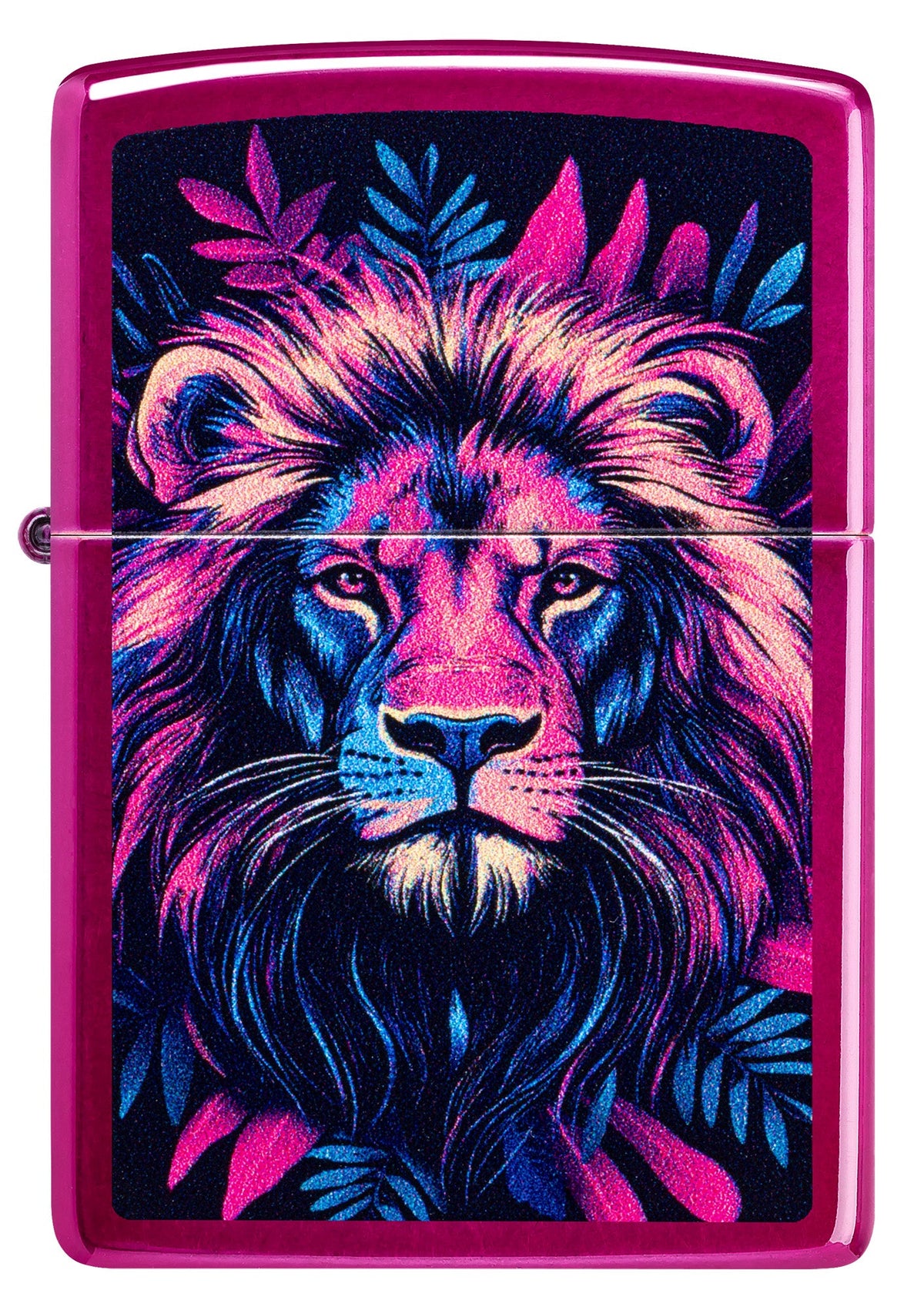 Wzór Multicolour Lion