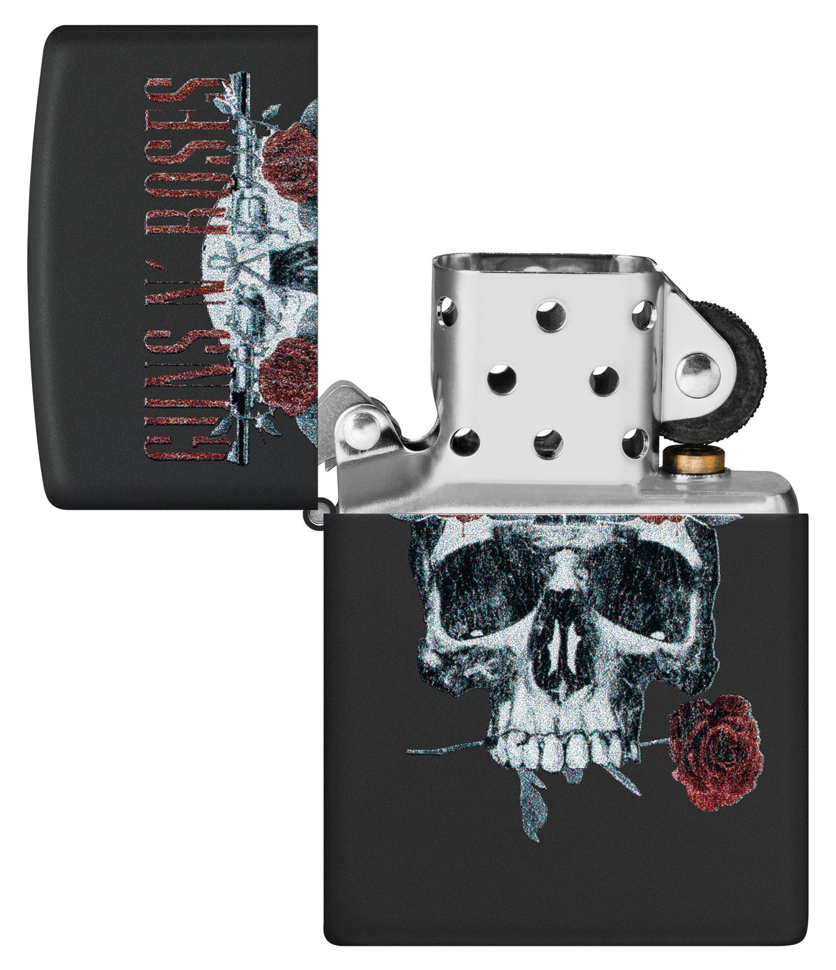 Wzór Guns N' Roses Flower Skull