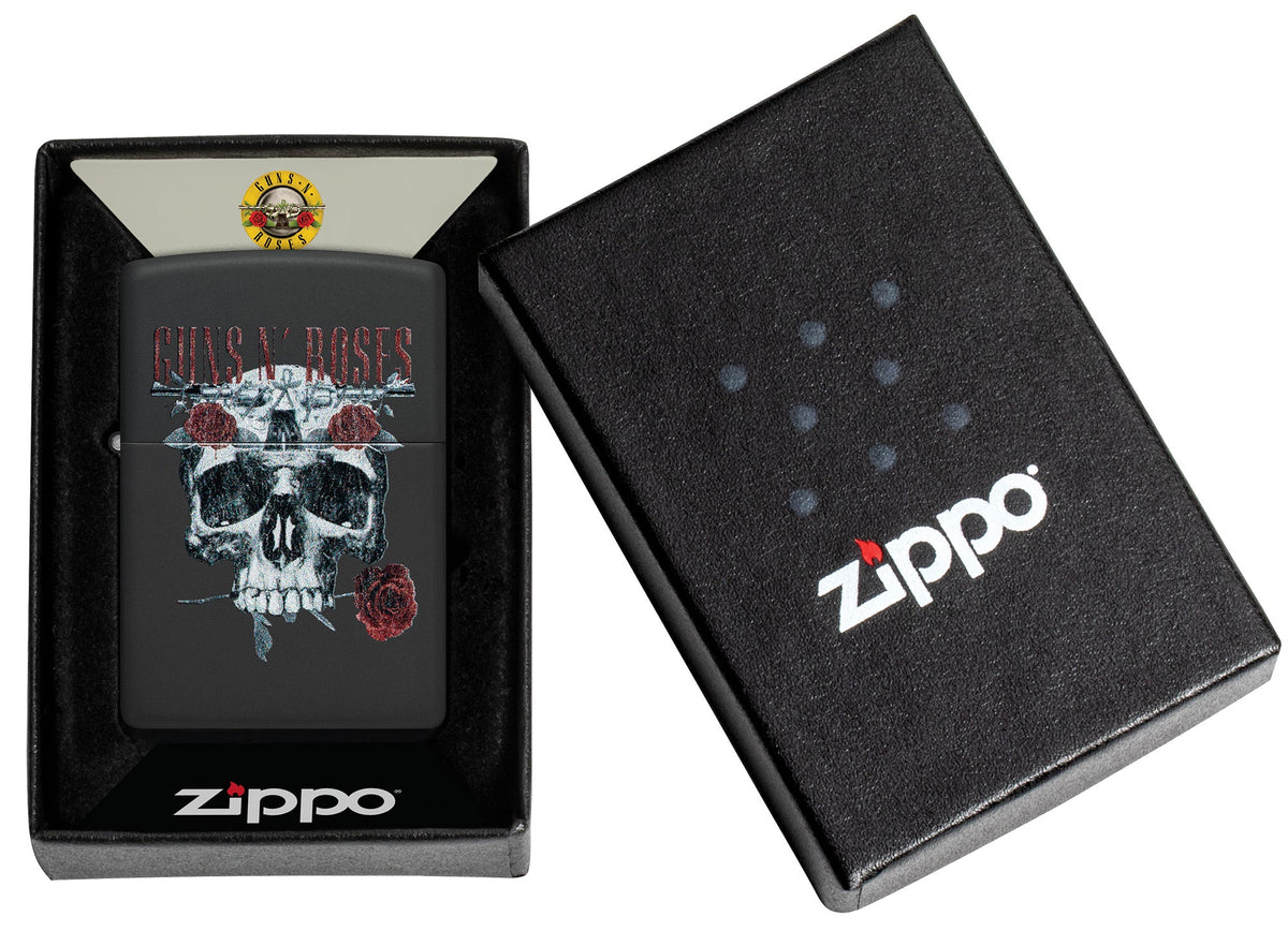 Wzór Guns N' Roses Flower Skull
