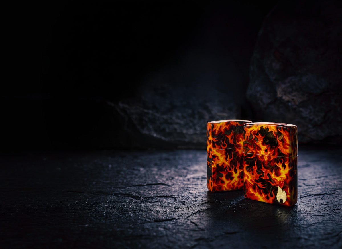 Wzór Zippo Inferno