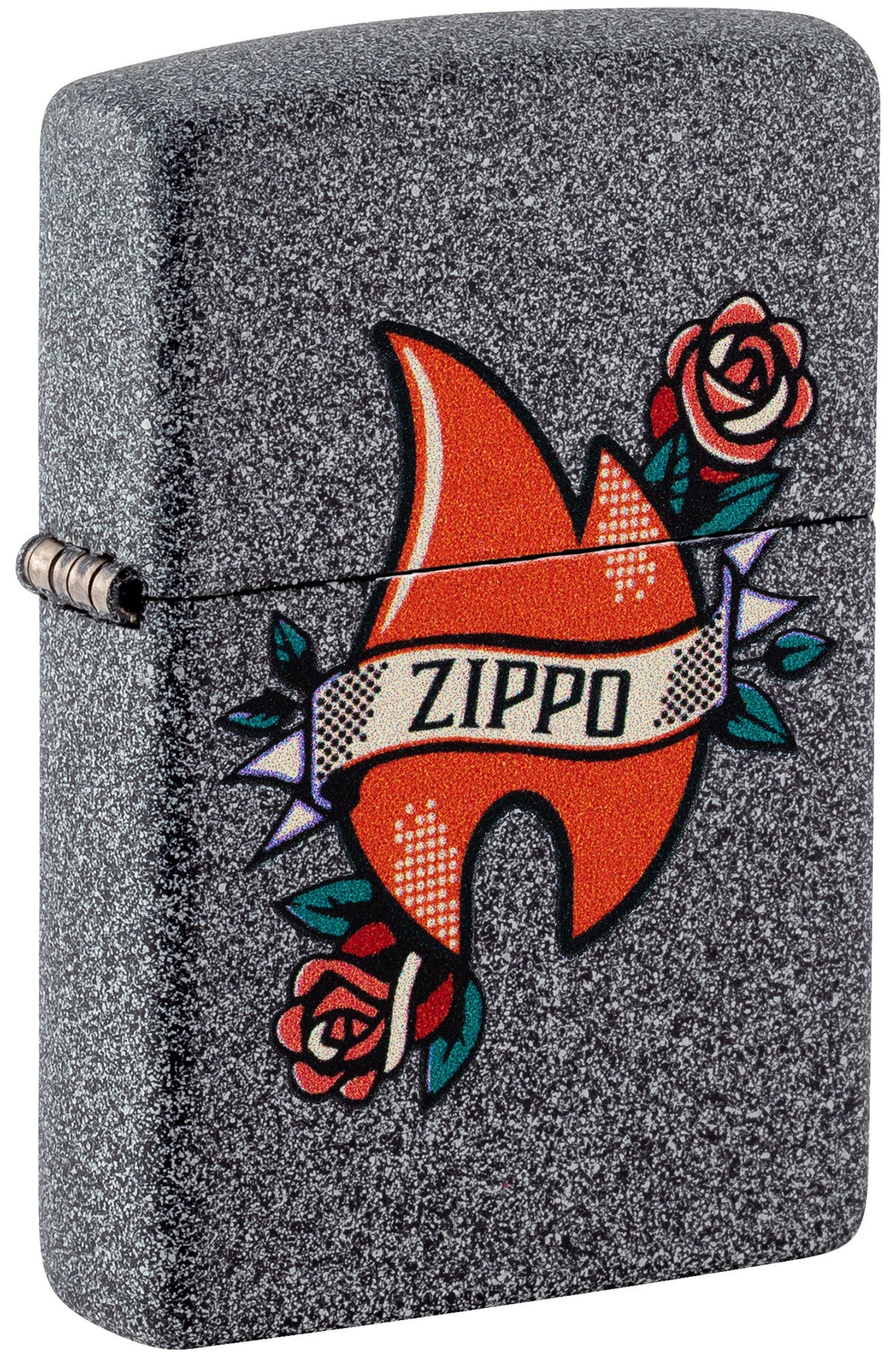 Wzór tatuażu płomienia Zippo