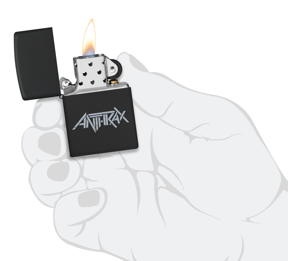 Wzór Anthrax Logo