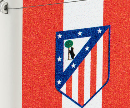 Wzór z logo Atlético de Madrid Stripes