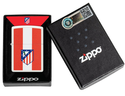 Wzór z logo Atlético de Madrid Stripes