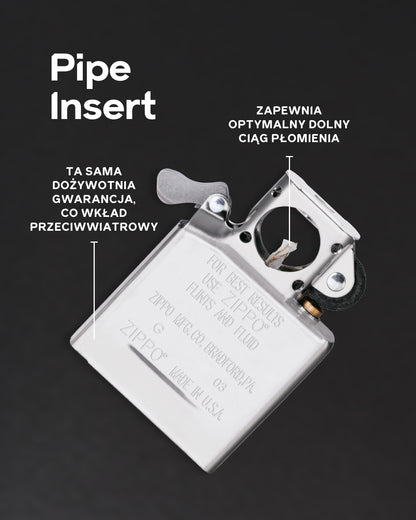 Pipe Insert Gold Flashed