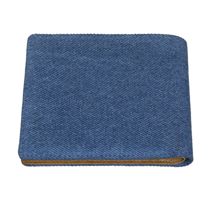 Zippo Back View Portfel na karty kredytowe Denim i skóra
