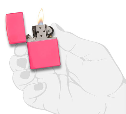 Neon Pink - Grawerowanie - Brass