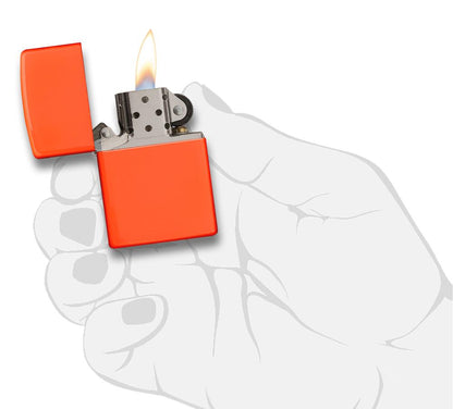 Neon Orange - Grawerowanie - Brass